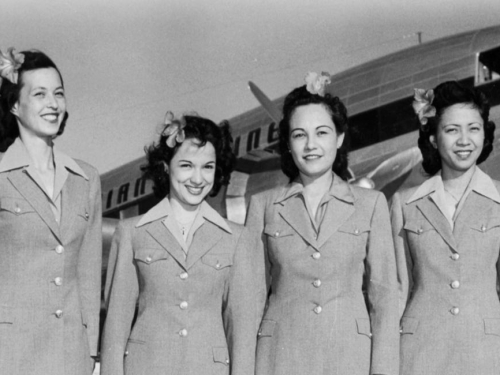 Hawaiian Airlines Stewardesses