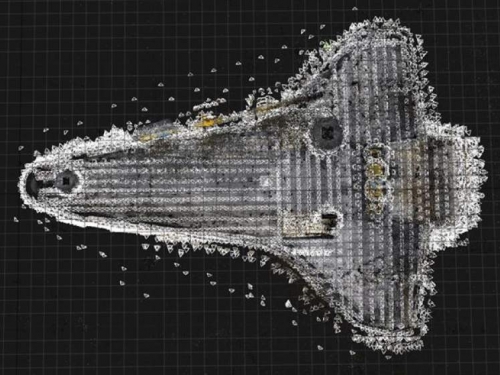 Shuttle data scans.